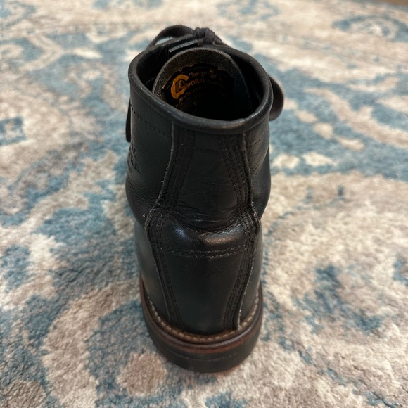 Chippewa Black Leather Men's Boots - Picture 3 of 11